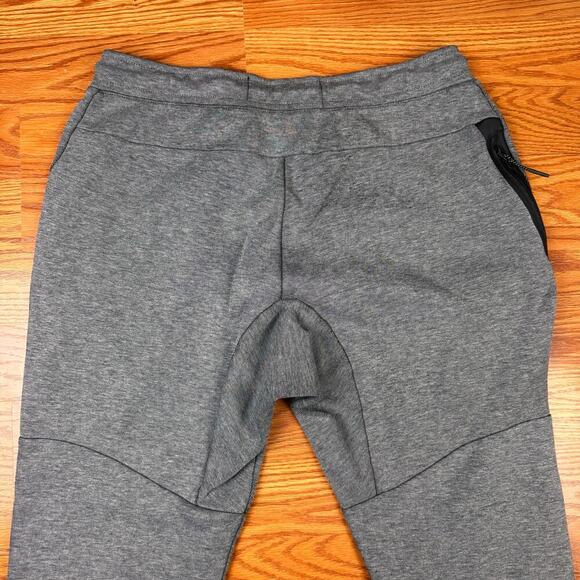Nike Sportswear Tech Fleece Jogger Sweatpants Carbon Heather Gray Mens Sz L - Picture 10 of 11